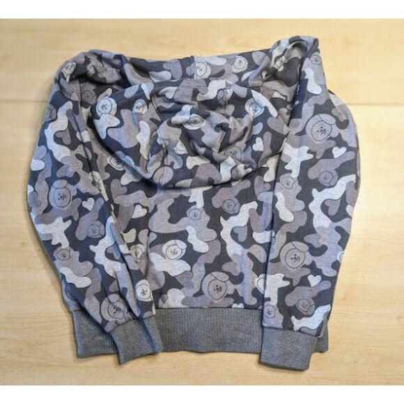 BTS BT21 Line Friends K-pop Chimmy Hooded Zip Up Cotton Jacket Size Small - Picture 2 of 8